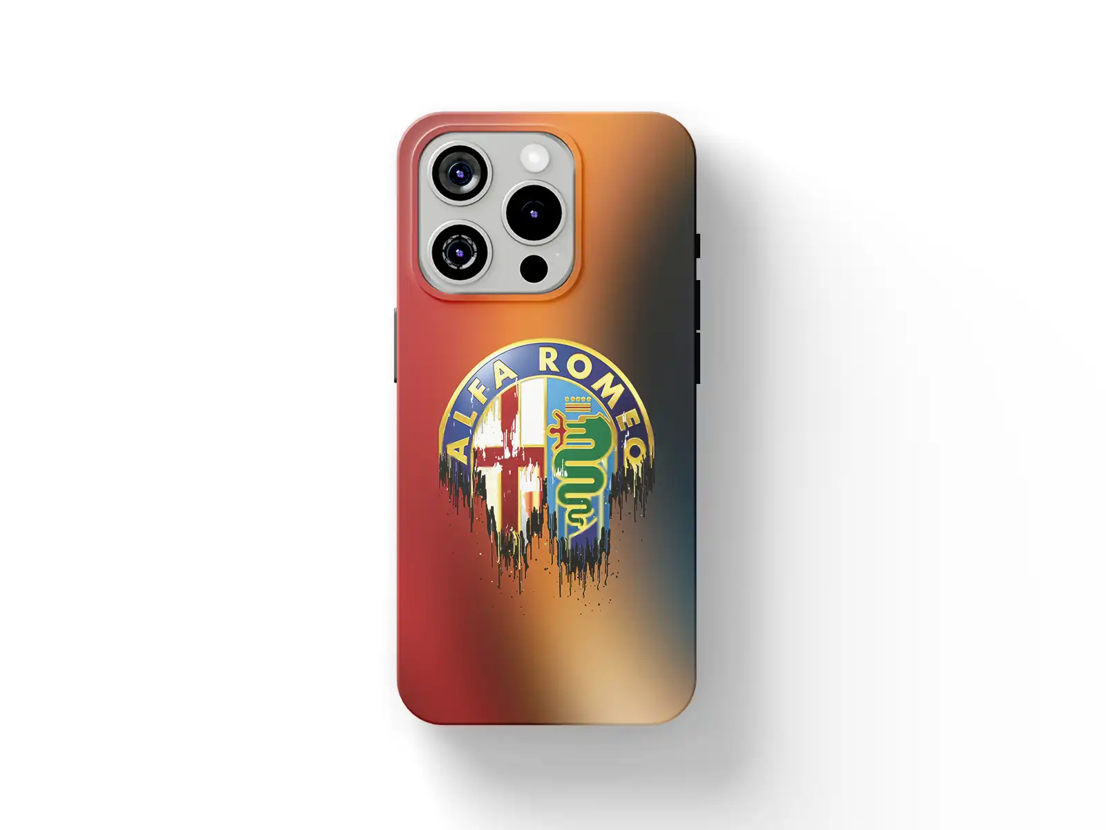 Alfa Romeo Custodia Silicone Telefono Look Standard